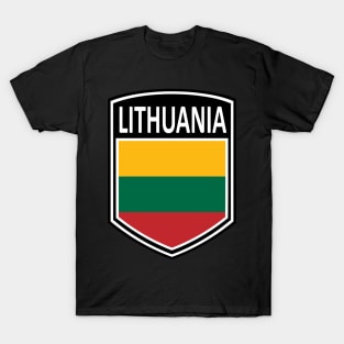 Flag Shield - Lithuania T-Shirt